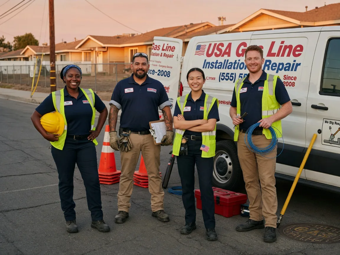 Gas Line Installation company in Gettysburg, OH